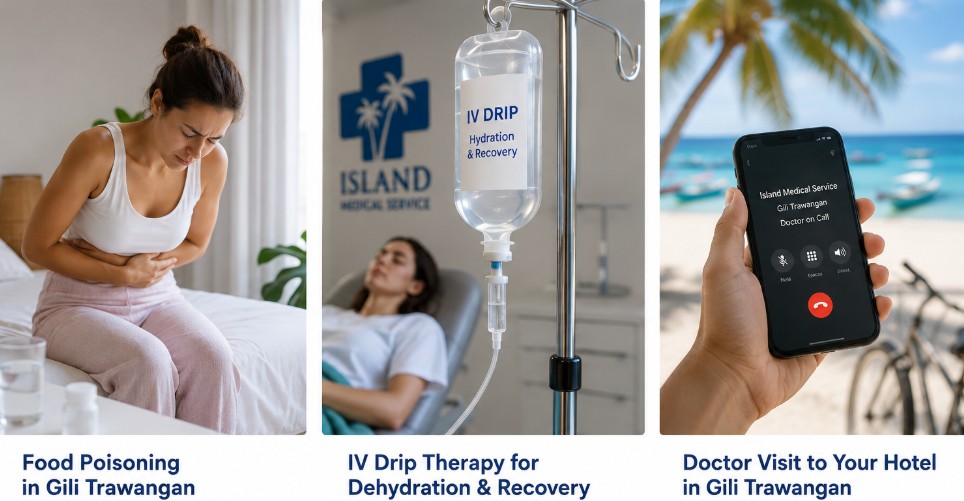 Food Poisoning Treatment in Gili Trawangan
